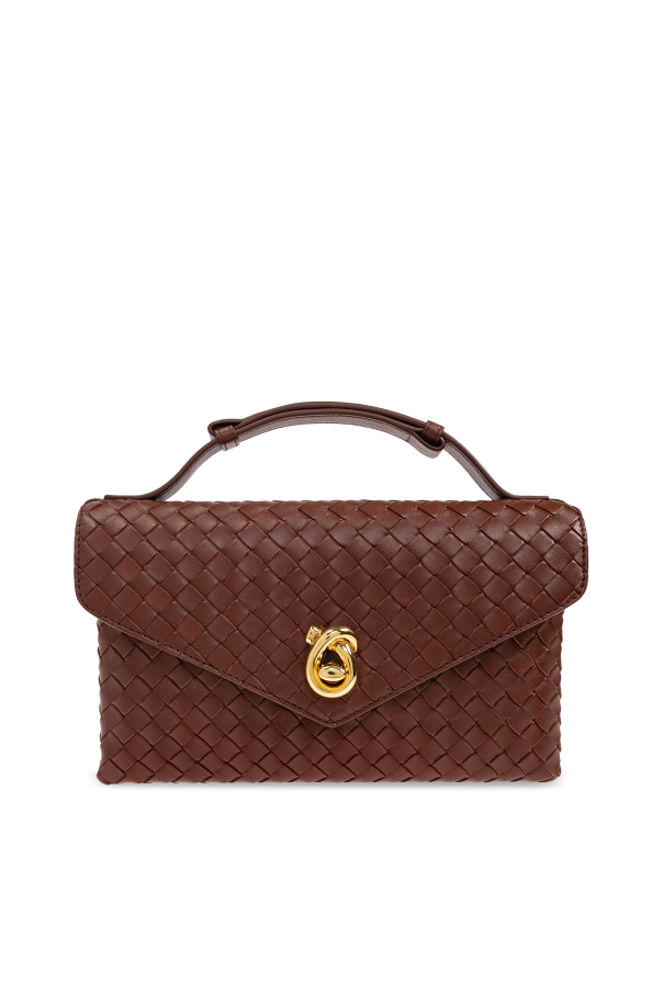 バッグ・カバンその他 BOTTEGA VENETA Women Bags 817191V08Z0 2506 BROWN Bottega Veneta Mini Loop Leather Crossbody Bag | Saks Fifth